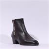 Regarde Le Ciel Lori Low Heel Ankle Boot - Brown Leather